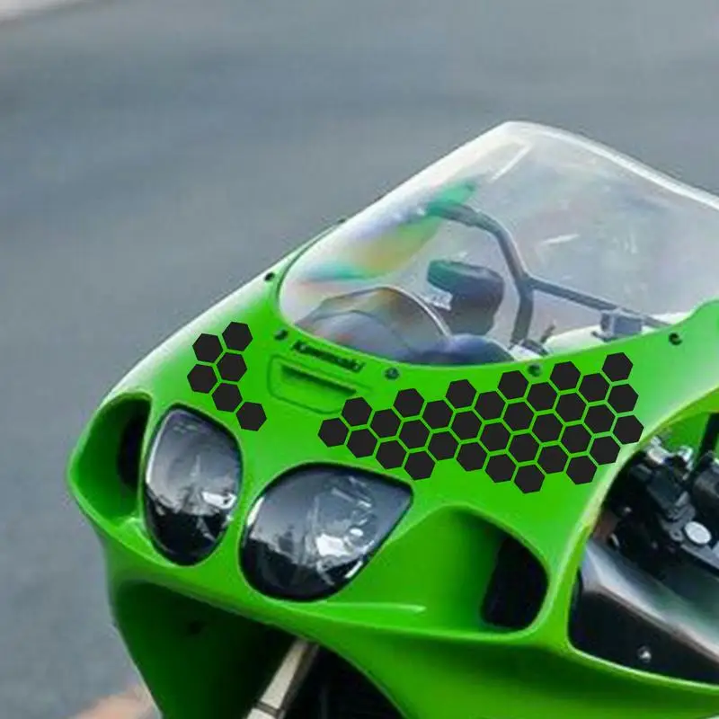 Reflective Bikes Stickers Waterproof Motorcycle Reflective Tape Reflective Helmets Stickers Versatile Reflector Stickers