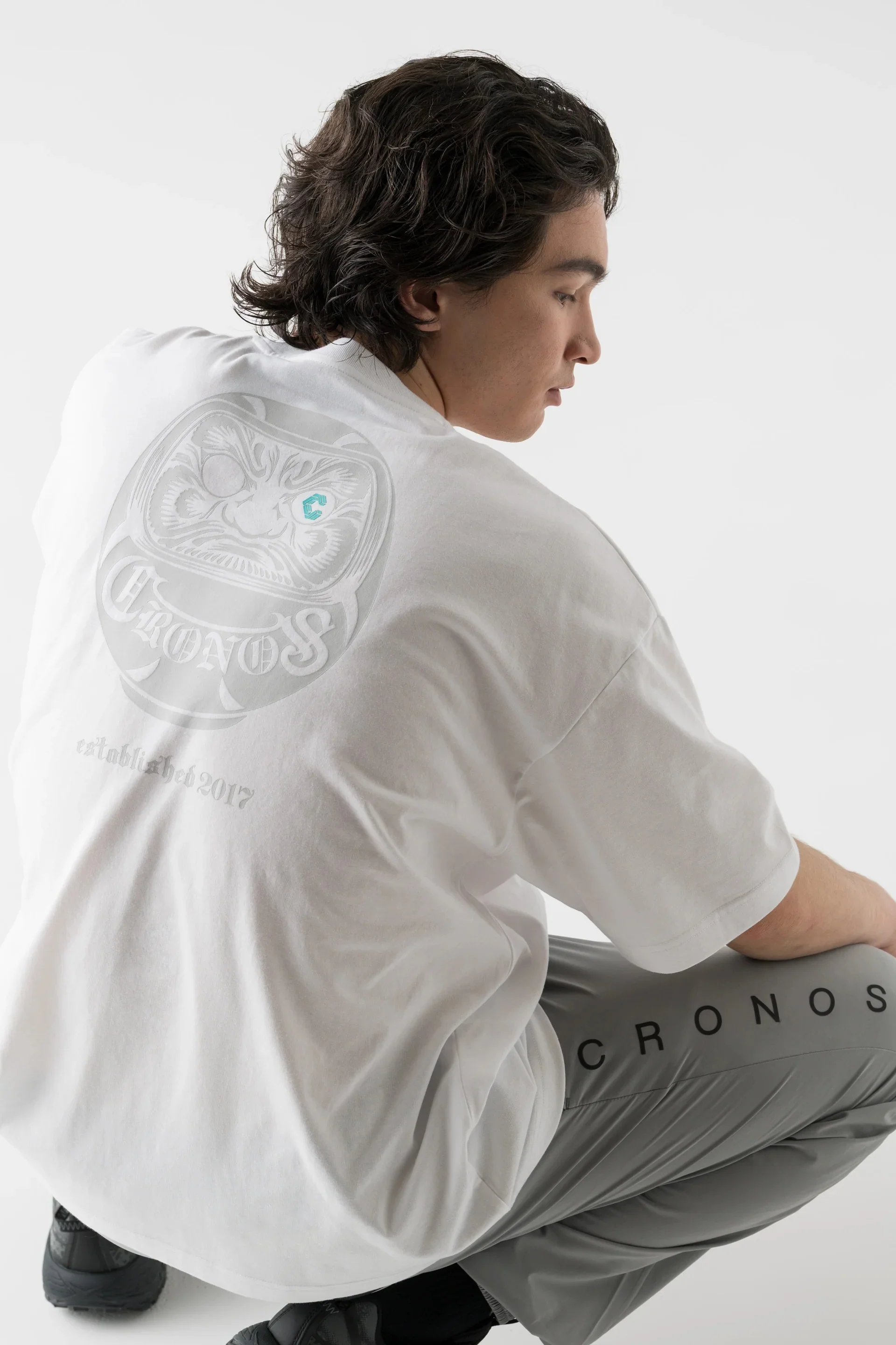 クロノスダルマグラフィック S/S Tシャツ夏カジュアルメンズ Tシャツ