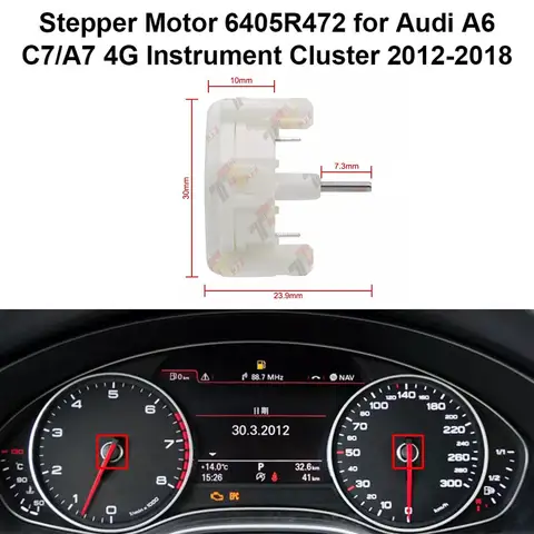 Audi A6 C7 A7 4G 계기판용 대시보드 스테퍼 모터 6405R472