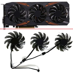 NEW 78MM 4PIN T128010SU PLD08010S12HH GTX1080 GPU FAN For Gigabyte AORUS GTX1060 1070 1080 G1 GTX 1070Ti 1080Ti 960 980Ti