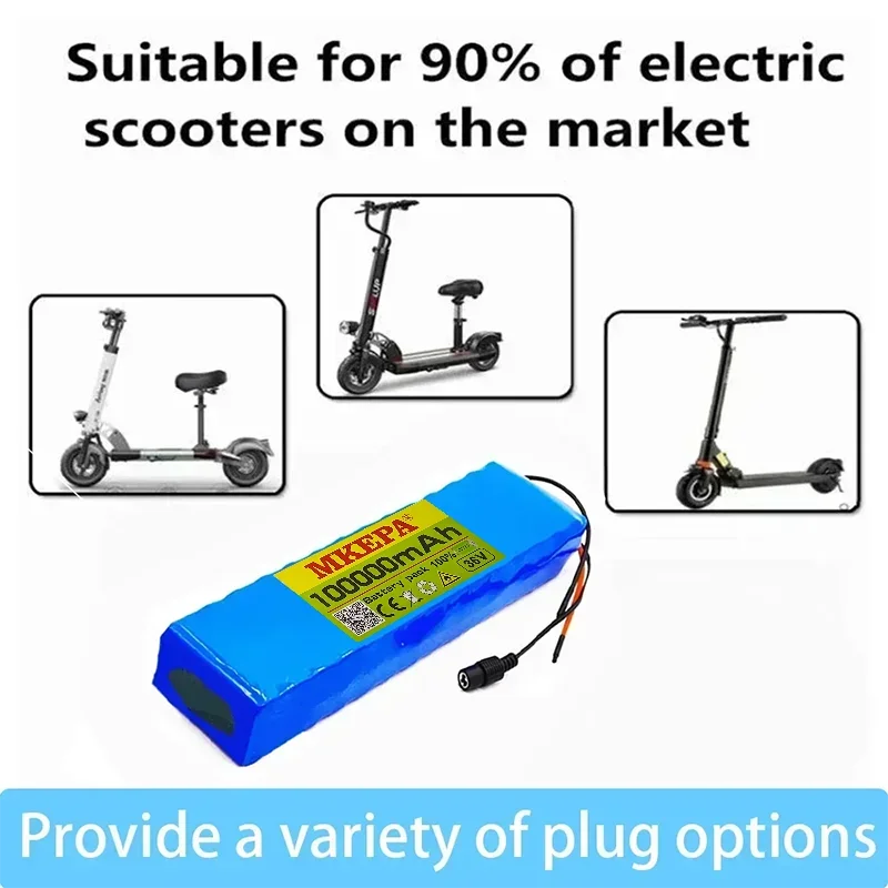 10S2P 36V 100000mAh 36V Electric Scooter Battery Lithium Electric Scooter 800W Electric Scooter Battery 36V 10S2P Battery