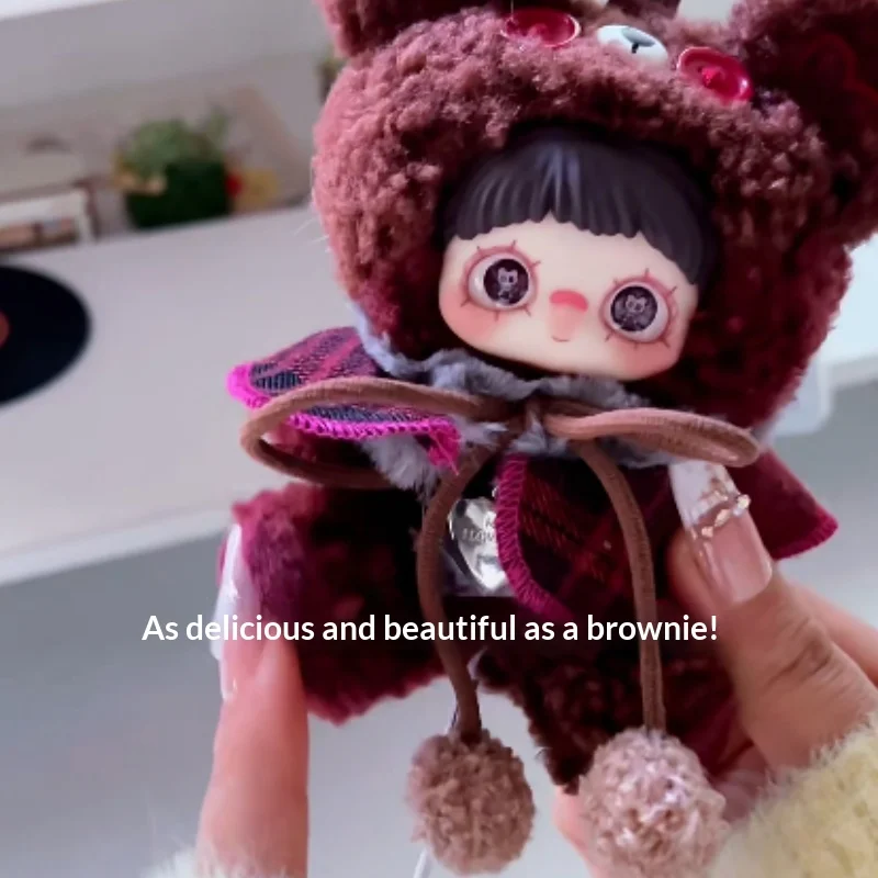 

Genuine Maymei Tiny Bear Cookies Series Blind Box Cute Plush Vinyl Dolls Bag Pendants Trendy Toys Maymei Mystery Box As Gifts