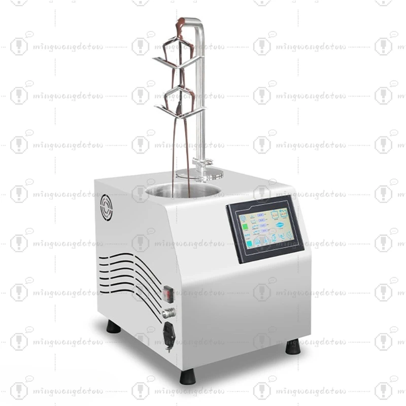 Commercial Chocolate Tempering Machine Melting Pot Chocolate Spraying Machine Ice Cream Coating Equipment