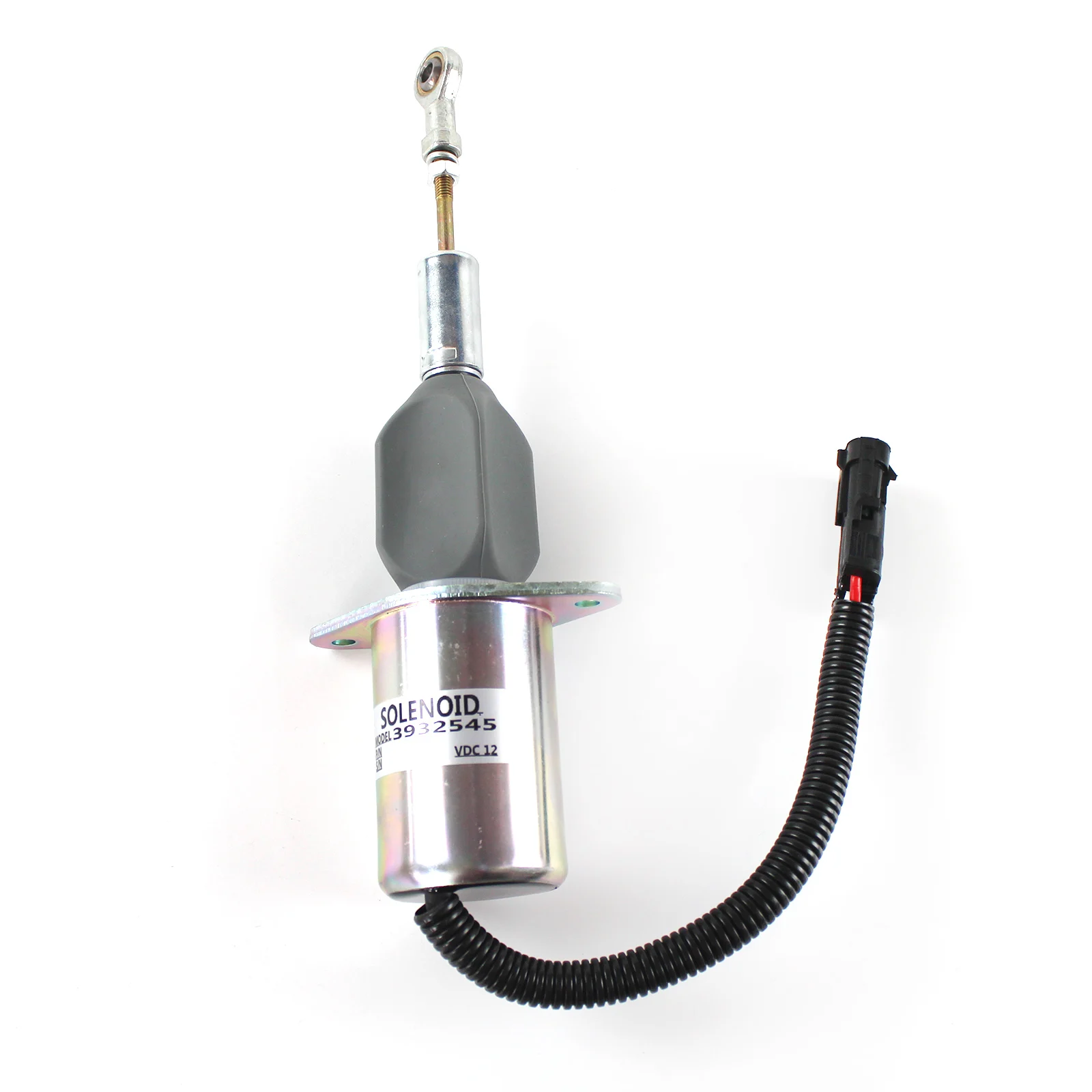 

3932545 SA-4639-12 Engine Shutdown Solenoid Fuel Shut Off Solenoid Valve for Cummins 6CT 6CTA Excavator Fuel Stop Device