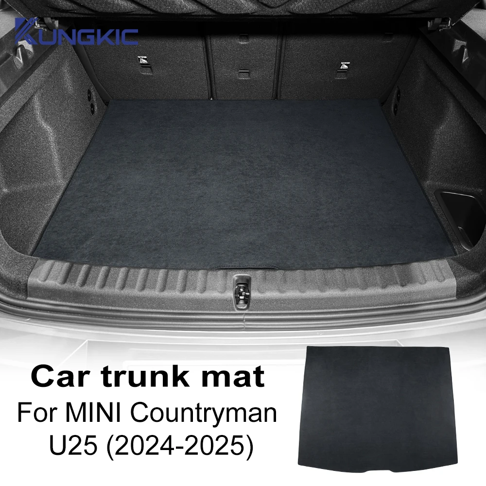 

Фланель для BMW Mini Cooper U25 Countryman 2024 2025, коврик для заднего багажника автомобиля, противоударная накладка, внутренняя защитная наклейка, аксессуары