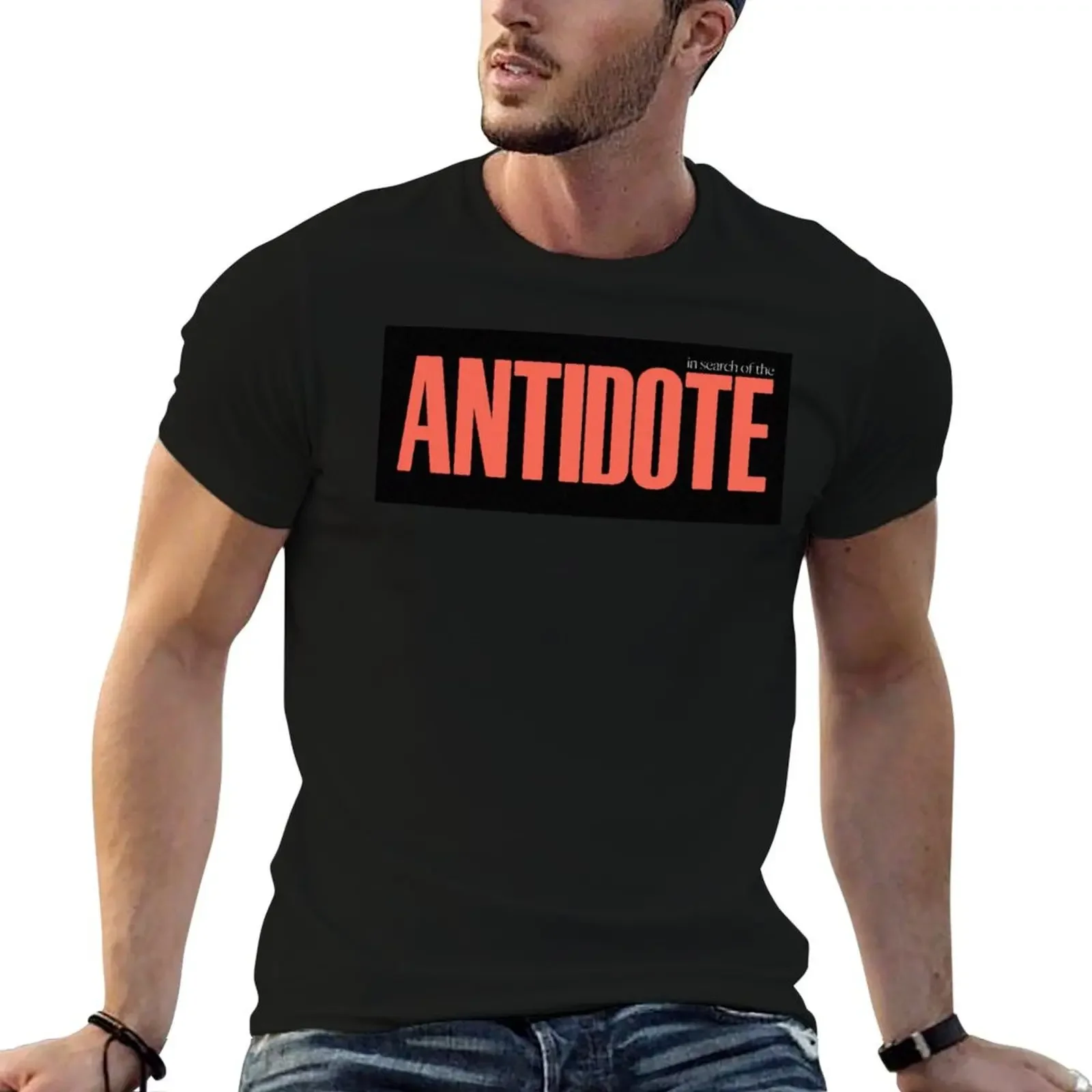 Fletcher Antidote T-Shirt oversized vintage clothes men graphic t shirts