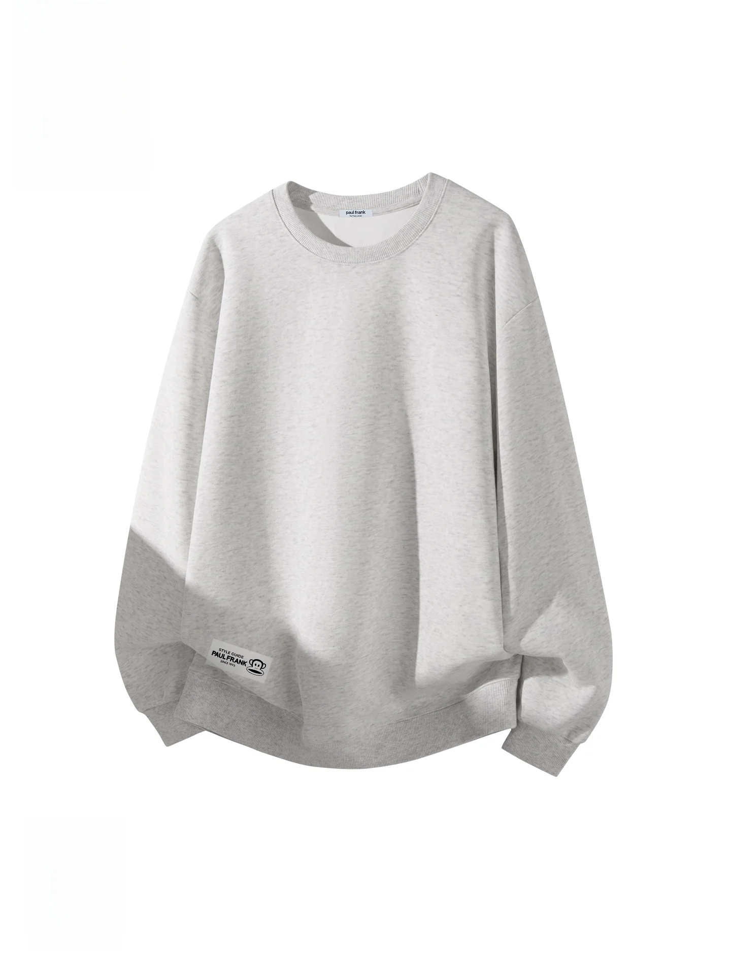 

Свитшот M Pure Color, повседневный, плотный, для отдыха, с принтом «Обезьянья пасть» и белым цветком, осенняя новинка