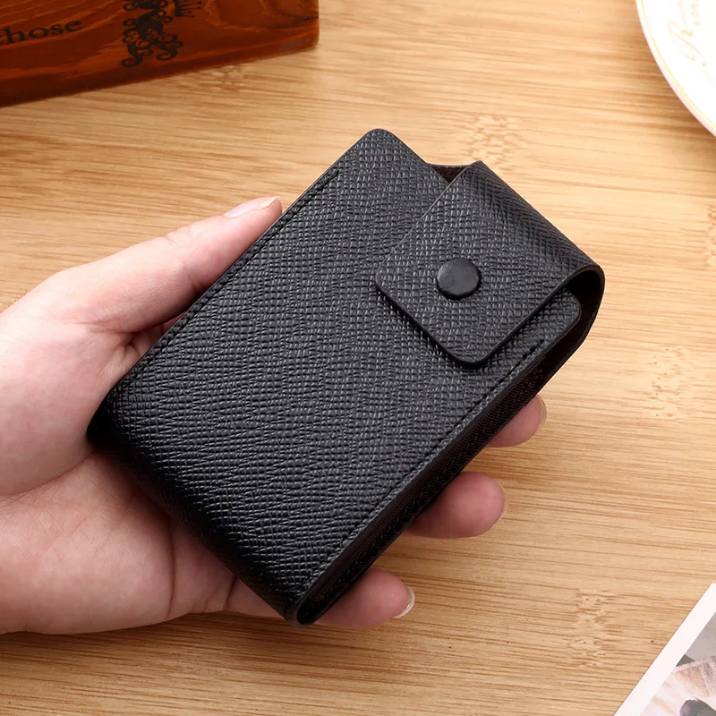 Men Credit Card Holder Leather Purse for Cards Case Wallet for Credit ID Bank Card Holder Women Cardholder and Coins Wallet