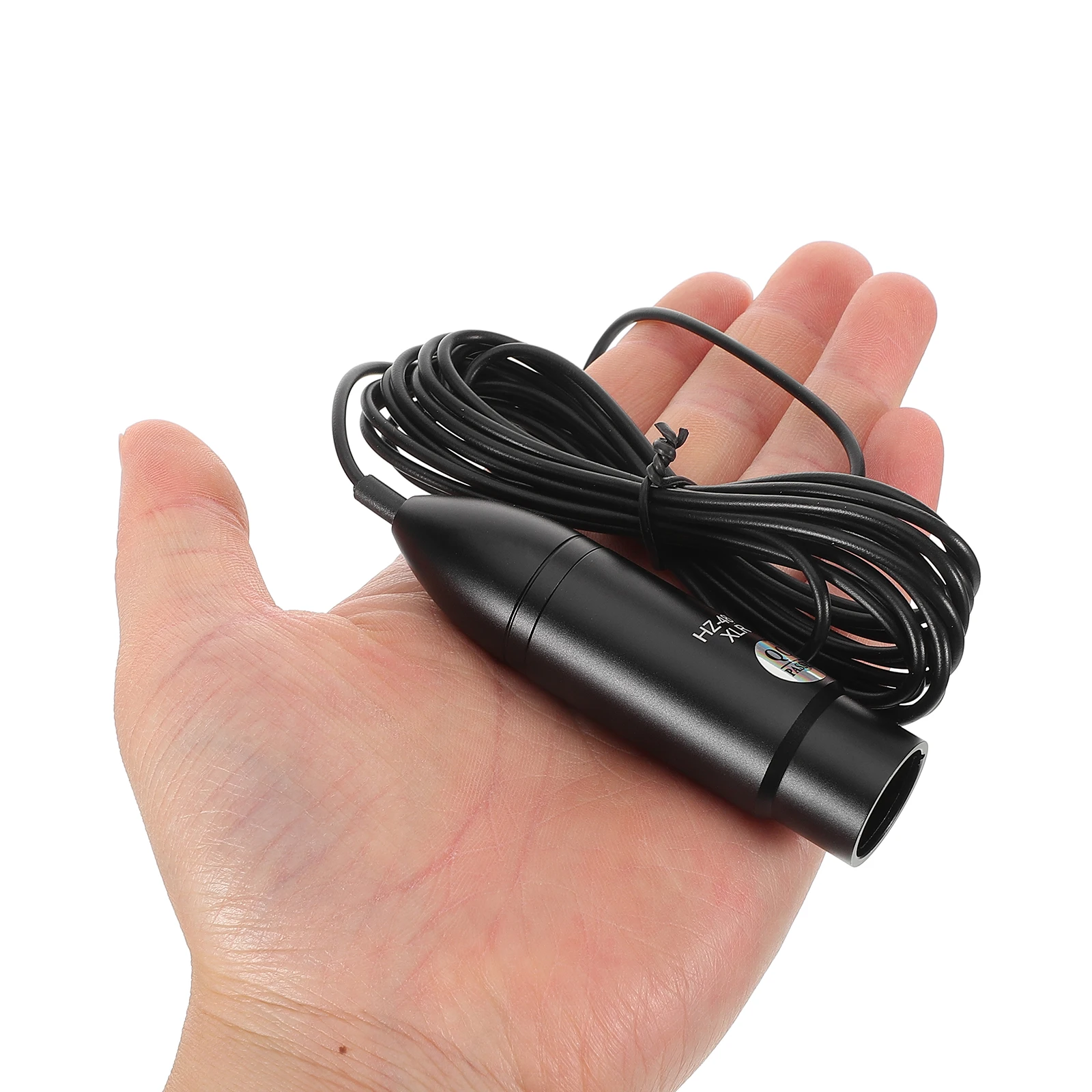 

48V XLR Three-Pin Lavalier Microphone Lightweight Portable Professional Condenser Lapel Mic Collar Clip Audio Equipment