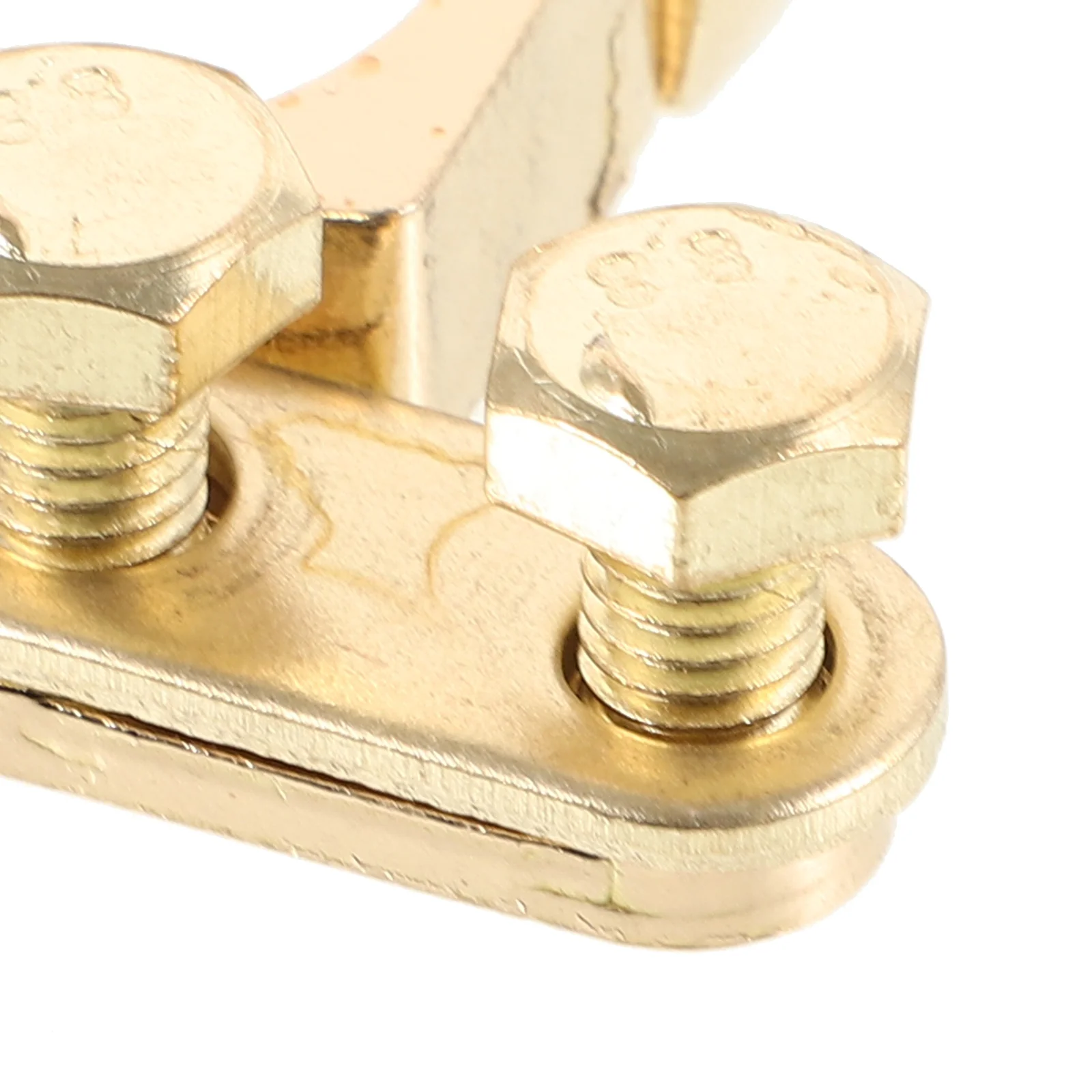 

1Pair Car Terminal Clip Positive Negative Connector Durable Brass Iron Clamp Electrical Cable Ends Universal