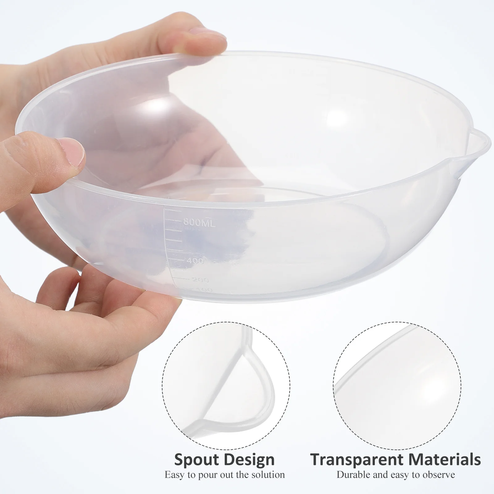 Kitchen Tray Plastic Weighing Pan For Digital Gram Scale Household Food Measuring Baking Powder Dispenser Small Scale Tray