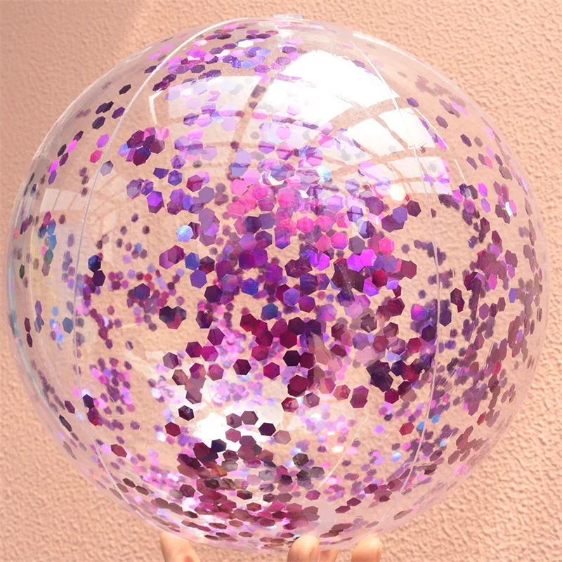 

Wholesale High Quality Sequin Inflatable Mirror Ball Beach Ball Inflatable Plastic Balls Swimming Pool