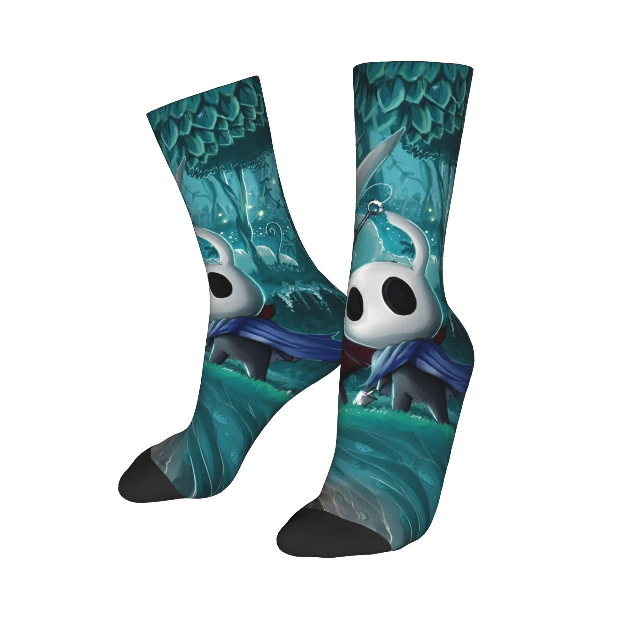 

Зимние теплые Harajuku женские и мужские носки Hollow Knight Indie Game, дышащие спортивные носки