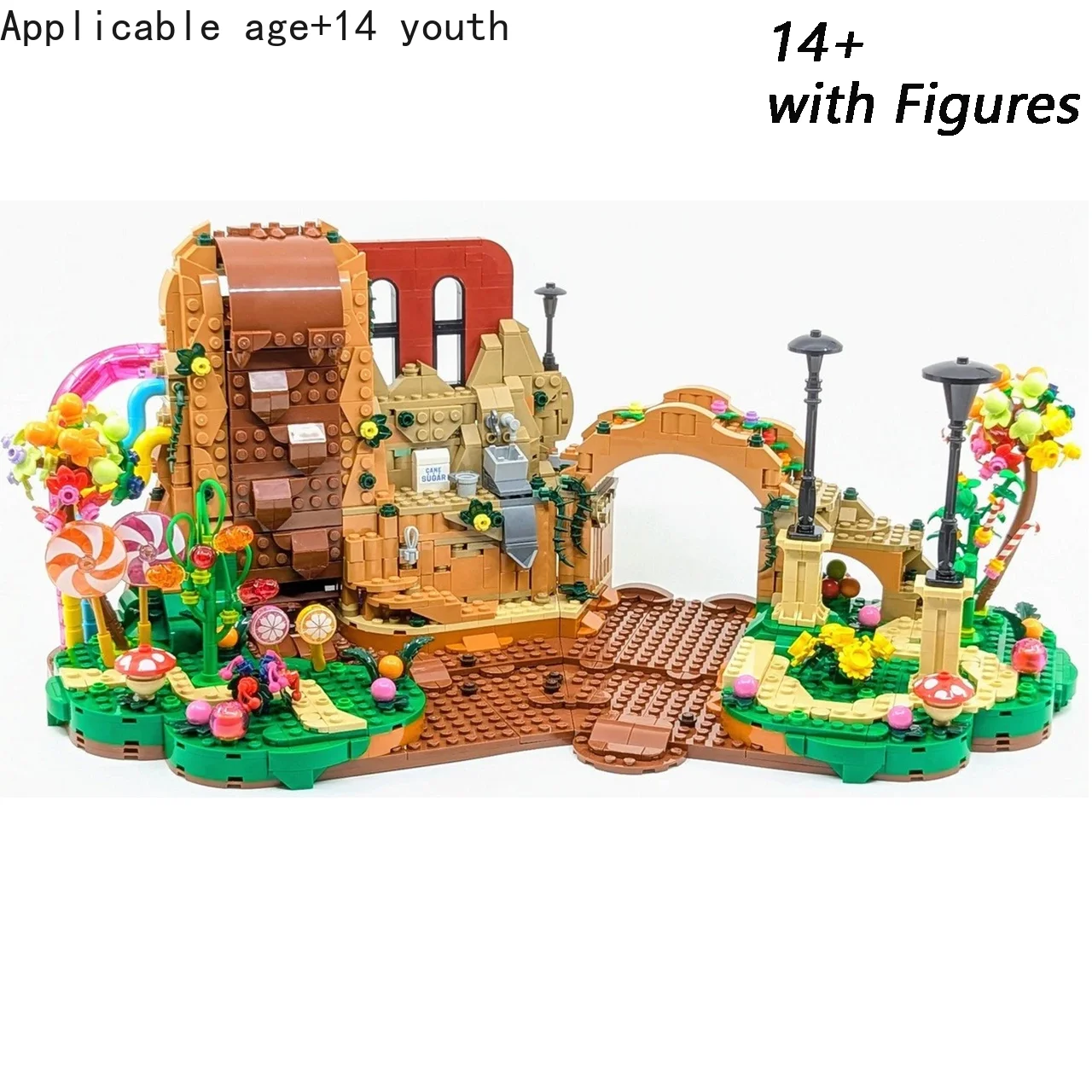 

21360 Шоколадная фабрика, креативные строительные кирпичи, игрушки, 2025 шт. для детей, игрушки для друзей, праздничные подарки