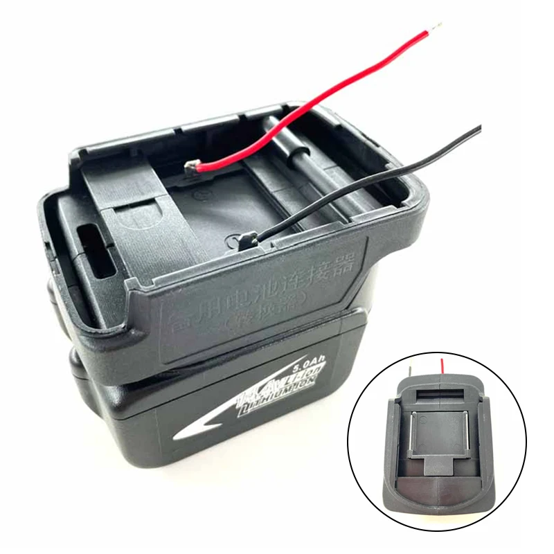 Imagem -02 - Diy Adaptador para Makita 18v Li-ion Battery Power Mount Connector Adaptador Dock Holder Power Wheels rc Robotics Tool