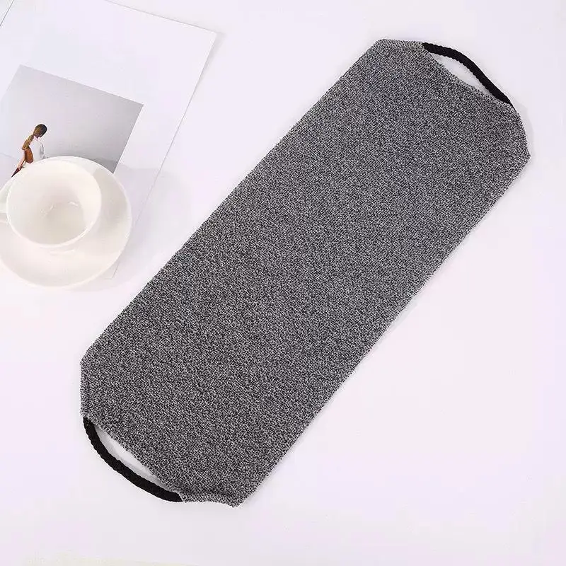 2pcs African Net Bath Body Exfoliating Long Net Double-Sided Shower Body Scrub Back Scrubber Skin Smoother Beauty Skin Bath Wash