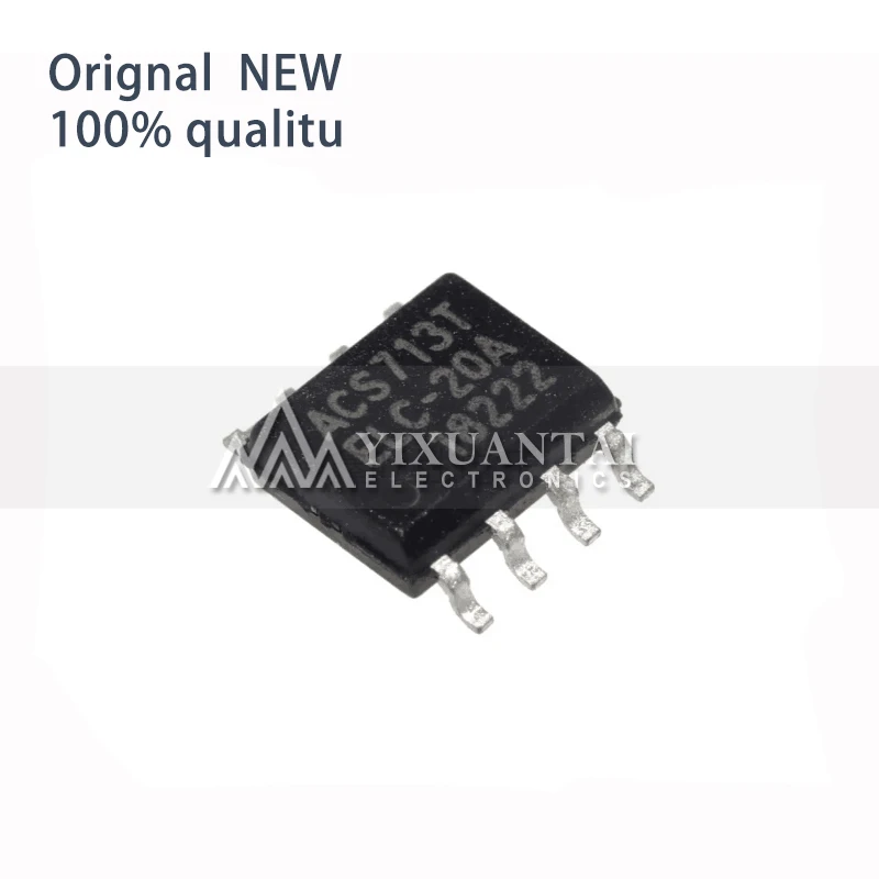 

5шт SOP8 SMD ACS713ELCTR-20A-T ACS713E МАРКА: ACS713T Новый оригинал на складе