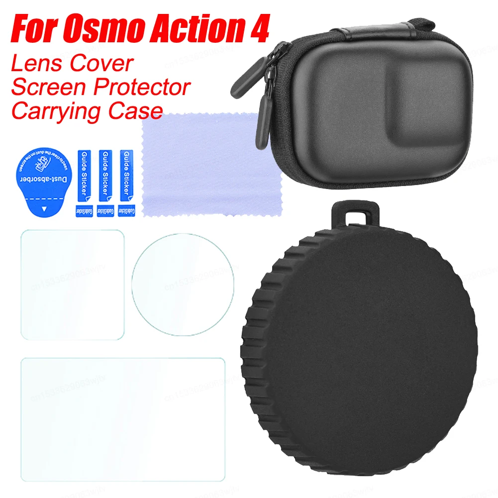 TPU Lens Cap Cover Anti-Kras Beschermkap Schokbestendig Lens Beschermkap Anti-Vlek Voor Dji Osmo Action 4/3 Accessoires