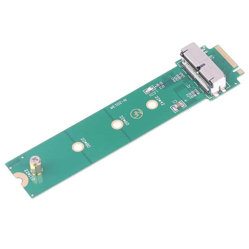 1PC For MacBook Air Pro 12+16 Pins SSD to M.2 Key M (NGFF) PCI-e Adapter Converter Card for PC Computer Accessories C26