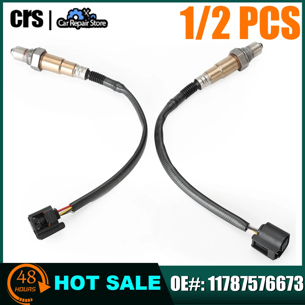 

1/2x 11787576673 11787595353 Upstream Oxygen Sensor For BMW 550i 650i B7 4.4L Alpina B6 For Mini Cooper 11-15 For Volvo C70 XC90