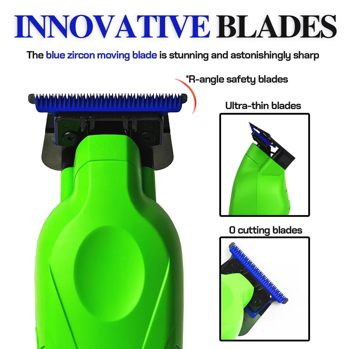 BRDCLIP 9615 Professional Hair Trimmer For man 9000RPM Barber Finish Electric Clipper with Charger Stand Hair Cutting Machine