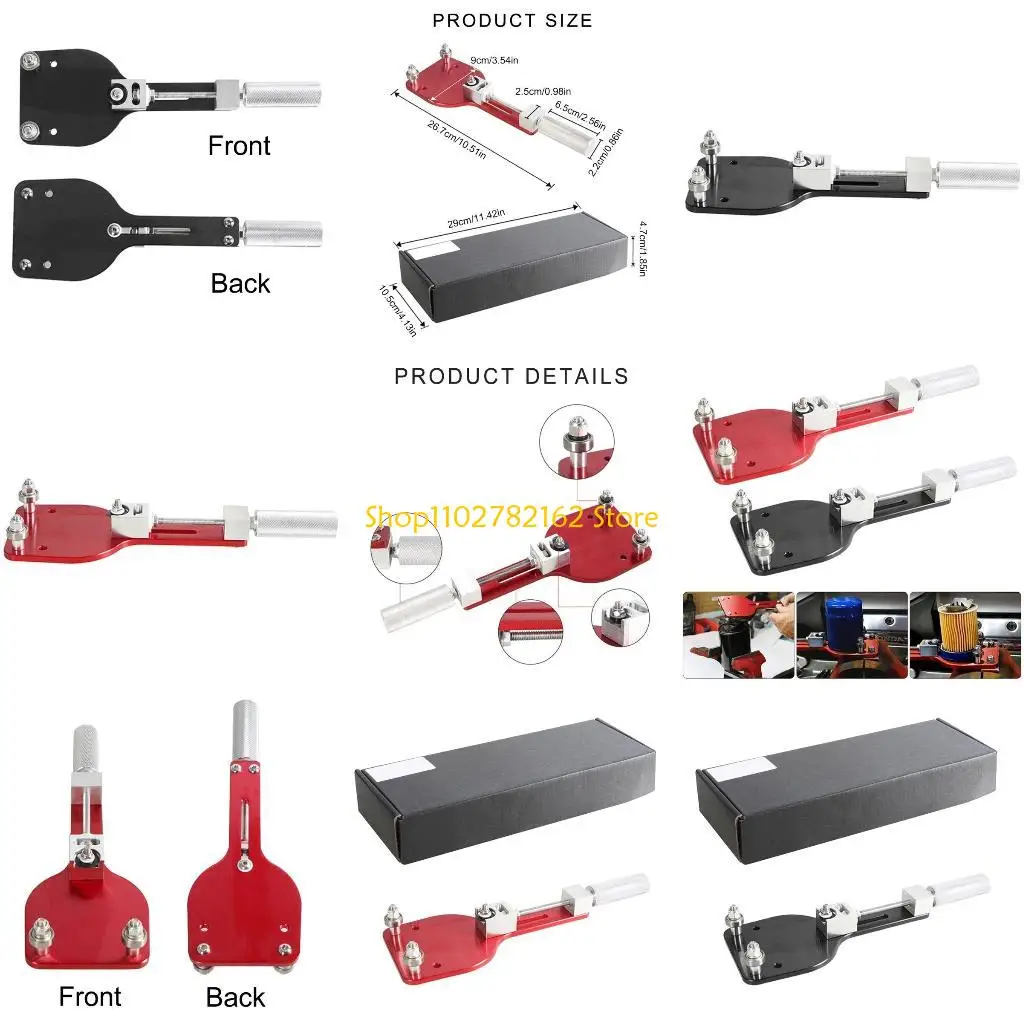 

547B Oil Filter Splitter Cutting Tool for 2 3/8inch to 5inch Filters, Suitable for Food Industry Kitchen and Automotive Use