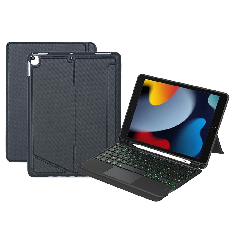 

T102-AS for iPad 10.2 (2021) / (2019) / (2020) / iPad Air 10.5 inch (2019) / iPad Pro 10.5-inch (2017) Detachable Bluetooth-comp