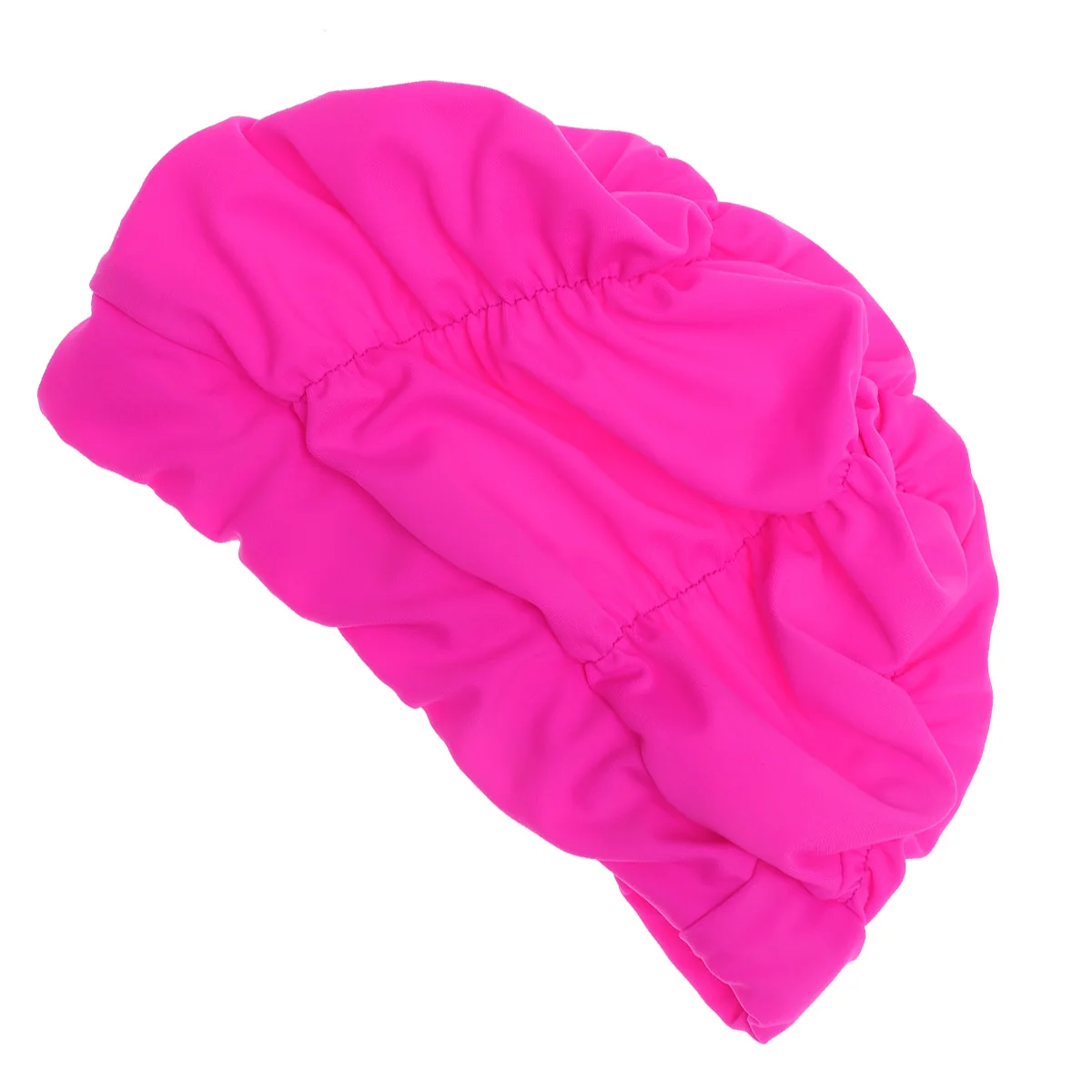 

Pleated Swimming Swim Cap Women Lightweight Hair Protector Comfortable Swimwear Pool Beach Pleated Swim For Women Accessories