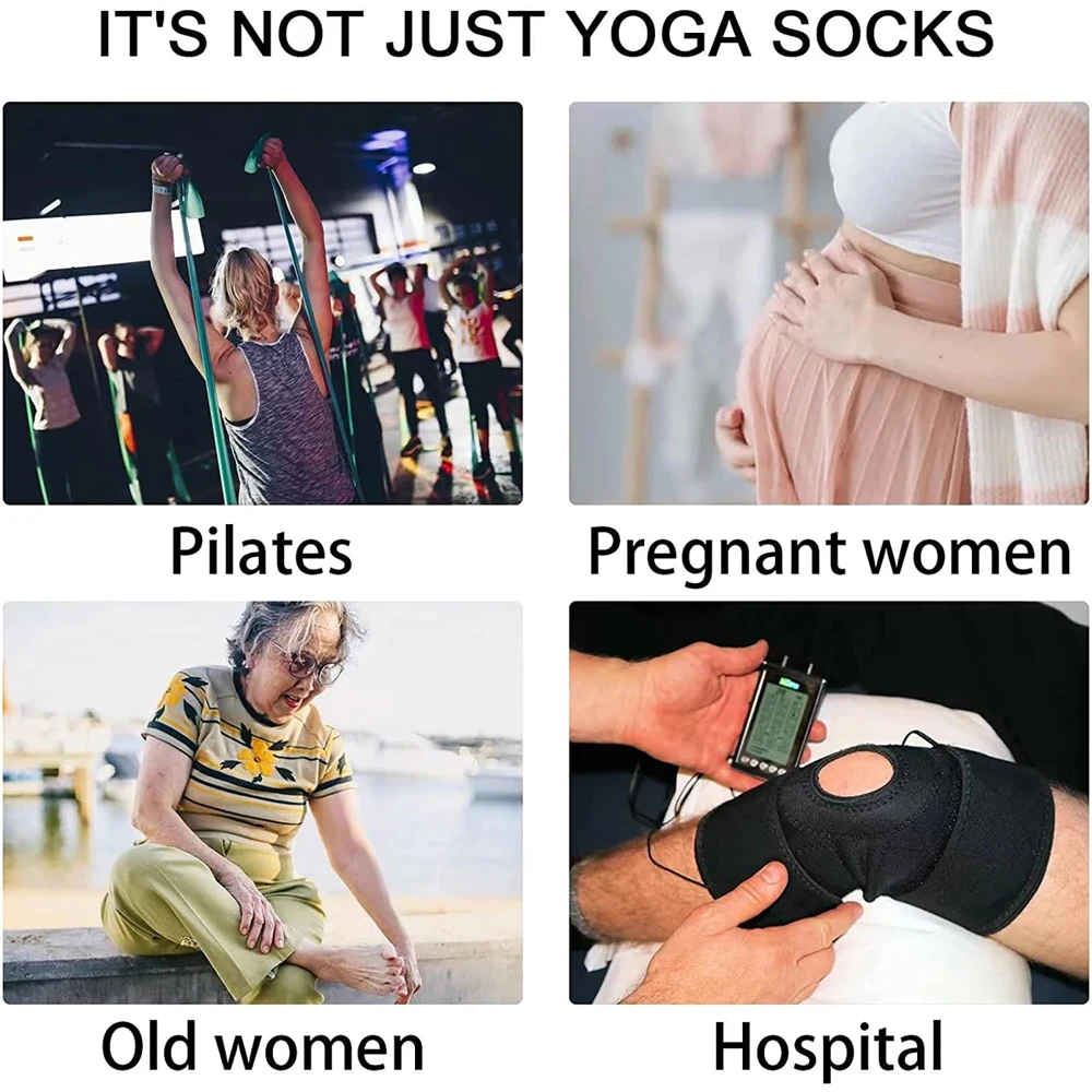 Women High Quality Breathable Yoga Socks Silicone Non-Slip Bandage Pilates Sock Ladies Ballet Dance Fitness Workout Cotton Socks image 6