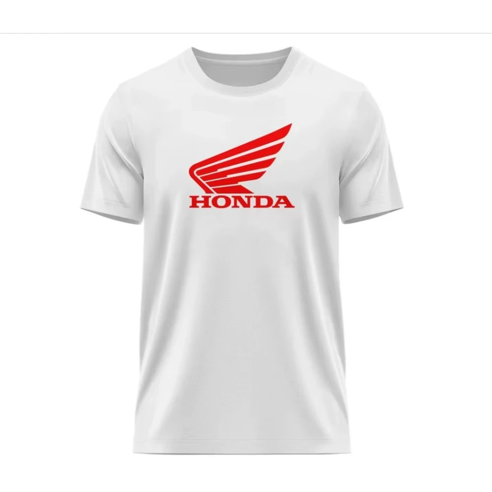 

Honda 2026 New Hot Men's and Women's T-shirt Golden Wings Logo Tee Summer Riding Off-road Spring Motorcycle Racing Top