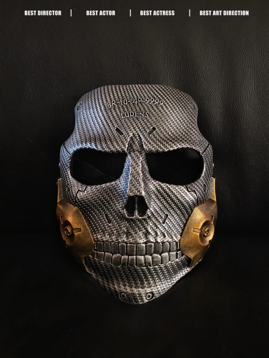 

Death Stranding Mask Stranding Die-Hardman Ludens Mask Cosplay Resin Masks Halloween Party Props