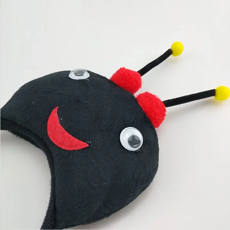 Volwassenen Kinderen Pluche Kinderen Jongen Bijenoren Hoofdband Dierenhaarband Cadeau Verjaardagsfeestje Cosplay Kostuum Halloween Kerstmis