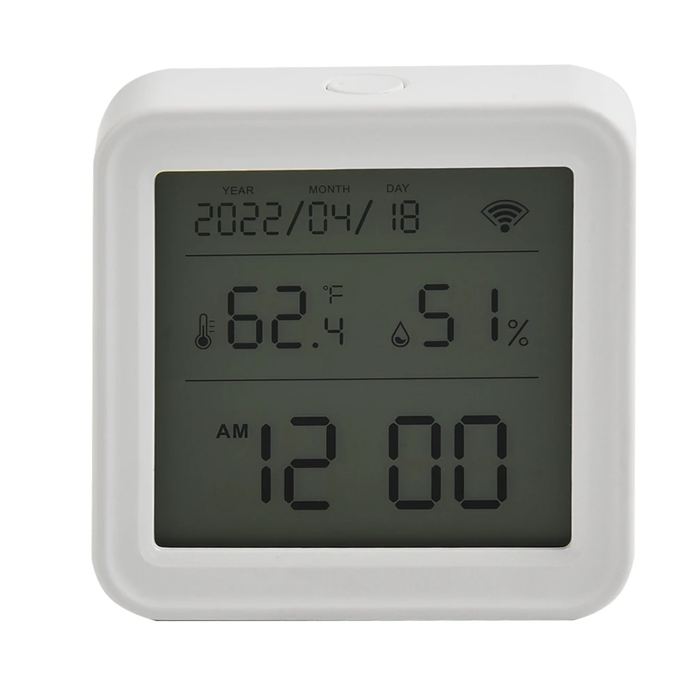 WiFi Thermometer Thermometer WiFi 2.4GHz IEEE 802.11 B/g/n WiFi Temperature Sensor WiFi Thermometer 5.5cmx5.5cm