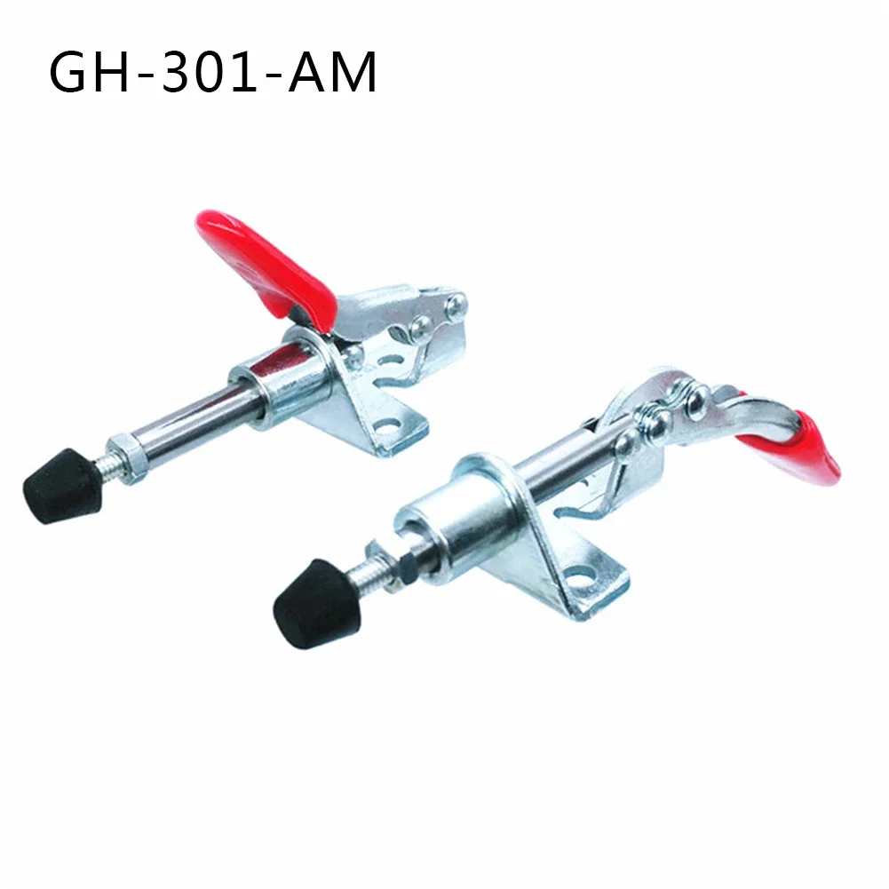 Stable Clamping Force With GH301 Quick Release Toggle Clamp Perfect For Horizontal Clamping 50Kg Holding Capacity