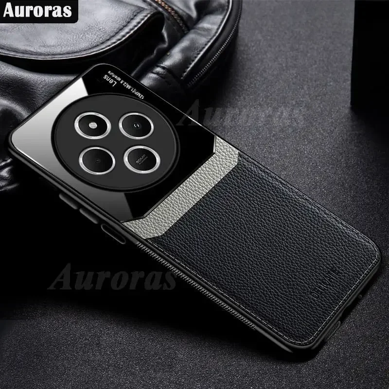 

Ultra Thin Magnet Anti-Fall Shockproof Phone Case For Poco C75 4G Redmi 14C 14 13C 4G Leateher Cover Redmi A4 13C 13 14C Redmi