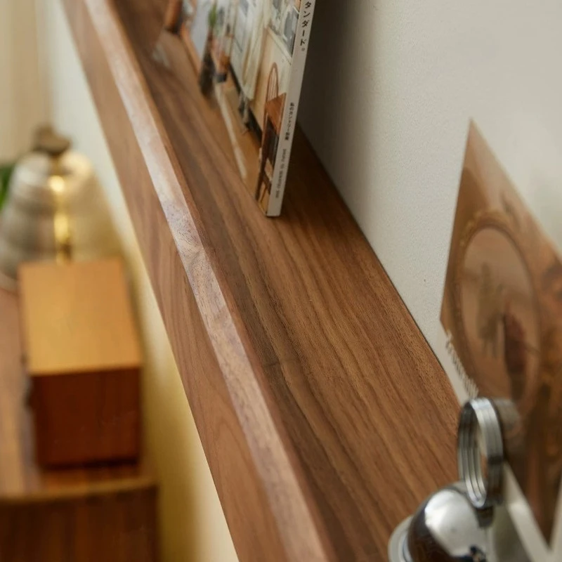 Wooden Storage Holders Retro Simple Smooth Storage Holders Environmental Handiness T-shaped Baffle Racks Decoration Accessories