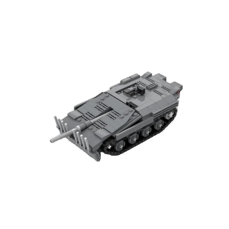 War Military Sfl. IVc Tank Strv 103 Tank Building Blocks Gifts Sets DIy Assembled Model Compatible with LEGOs kids Toys Gifts