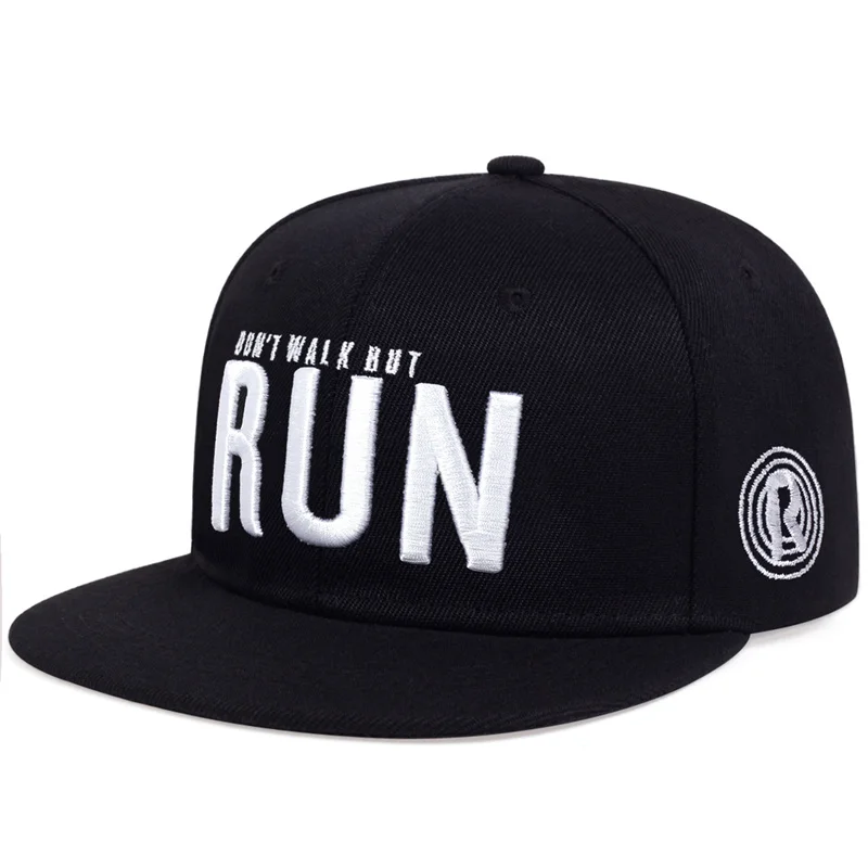 Runing Letter Snapback czapka z daszkiem kamuflaż czapka hip-hopowa dla mężczyzn kobiety taniec uliczny modna czapka z daszkiem