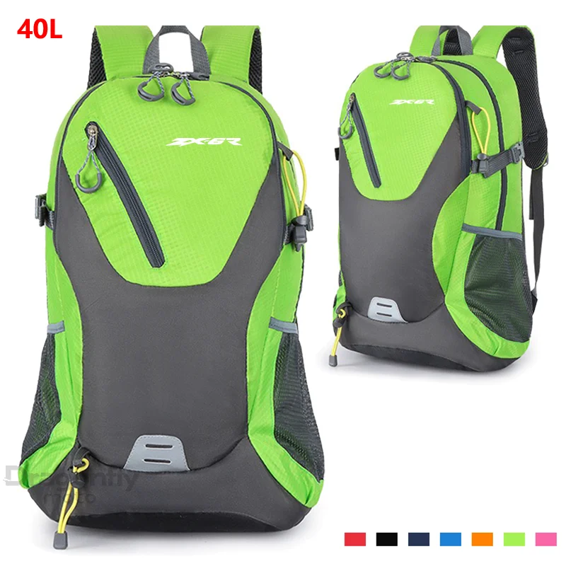 

For Kawasaki Ninja ZX6R ZX-6R ZX 6R 2009-2022 Racing travel Men waterproof Backpack Bag Motorcycle Accesssories Gift