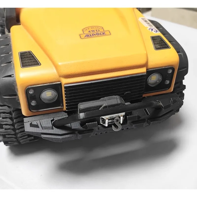 MJX H8H 1/8 Crawler Front Bumper Non-destructive Installation Land Rover Defender RC Cars Modified Upgrade Parts Accessories