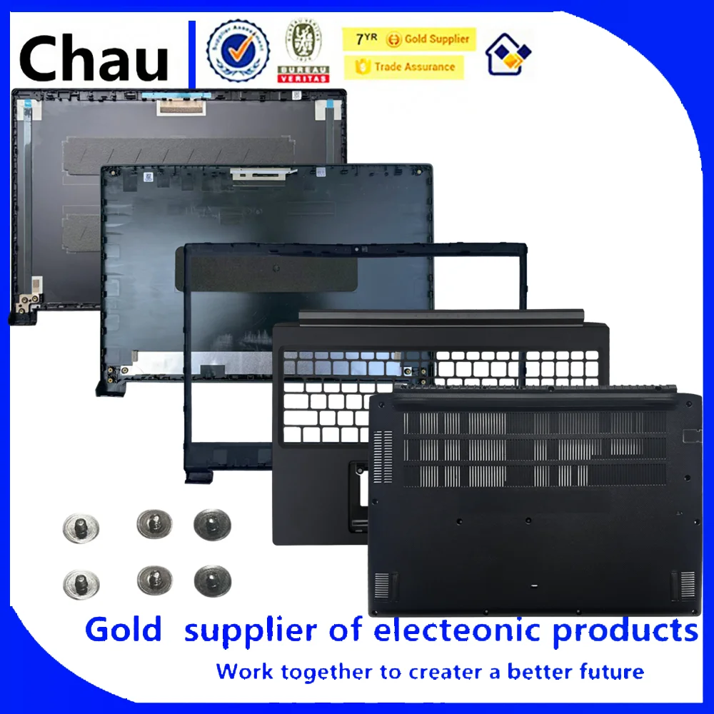 

New For Chau Aspire7 A715-74G/75/41G/42G N19C5 Laptop LCD Back Cover /Front Bezel/Palm rest/Bottom Base Cover