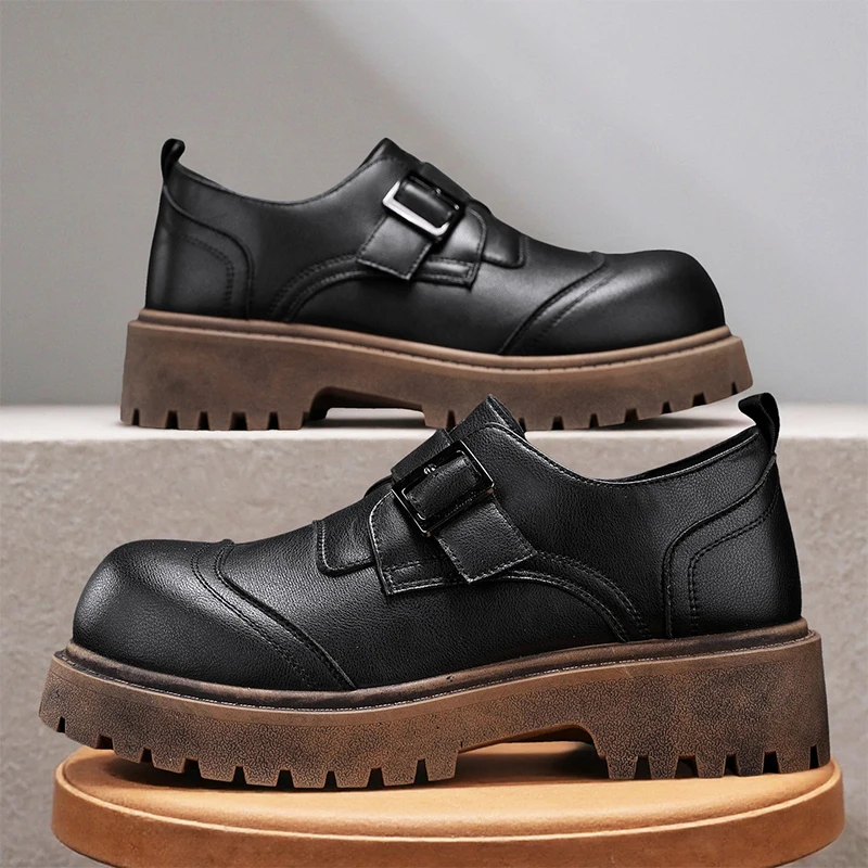 

2025 New Style Men's Loafers - Fashionable Trendy Retro Soft-Topped Casual Luxury Multi-Complimentary Men's Leather Shoes