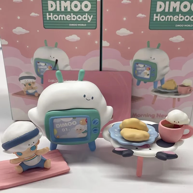 

DIMOO Homebody Series Prop Series Blind Box Toys Guess Bag Mystery Box Mistery Caixa Action Figure Surpresa Cute Model