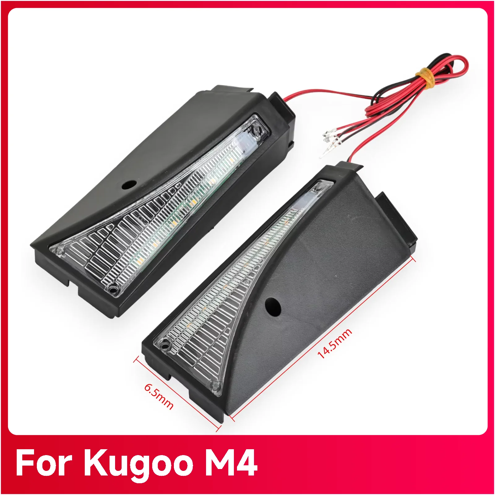 Links Rechts Blinker Licht Für Kugoo M4 Elektrische Roller Nacht Outdoor LED Lampe Sicherheit Warnung Ersatz Teile