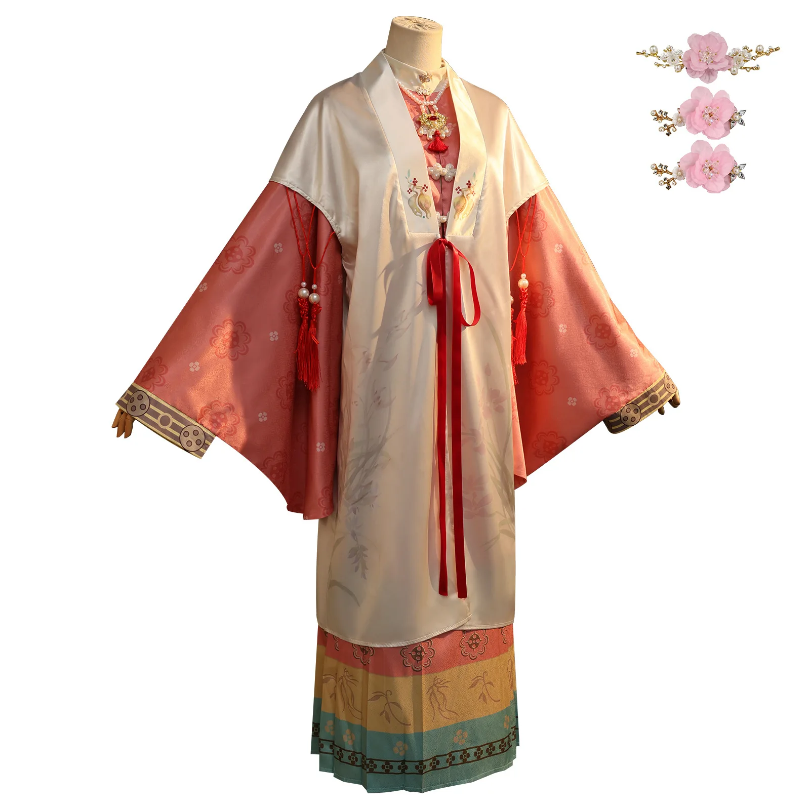 Retour vers le futur 1999, Costume de Cosplay Sotheby pour filles, perruque, Costume traditionnel chinois, ensemble complet, Costume de fête d'halloween, mascarade