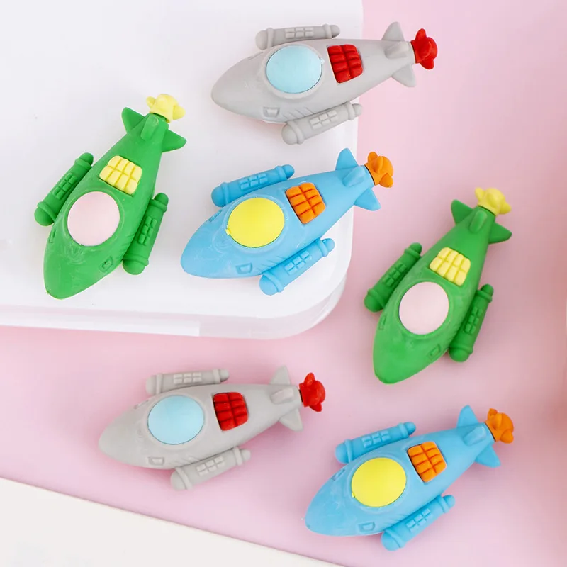 1 Piece Lytwtw's Cartoon Creativity Submarine Rubber Eraser Novelty Stationery Office School Supplies