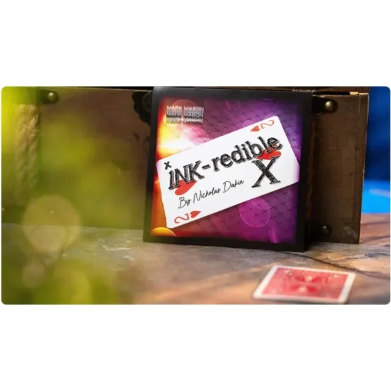 

Ink-Redible X By Nicholas Dakin Card Magic Trick X Moving Close Up Magic Street Magia Magie Magicians Prop Accessory Illusion