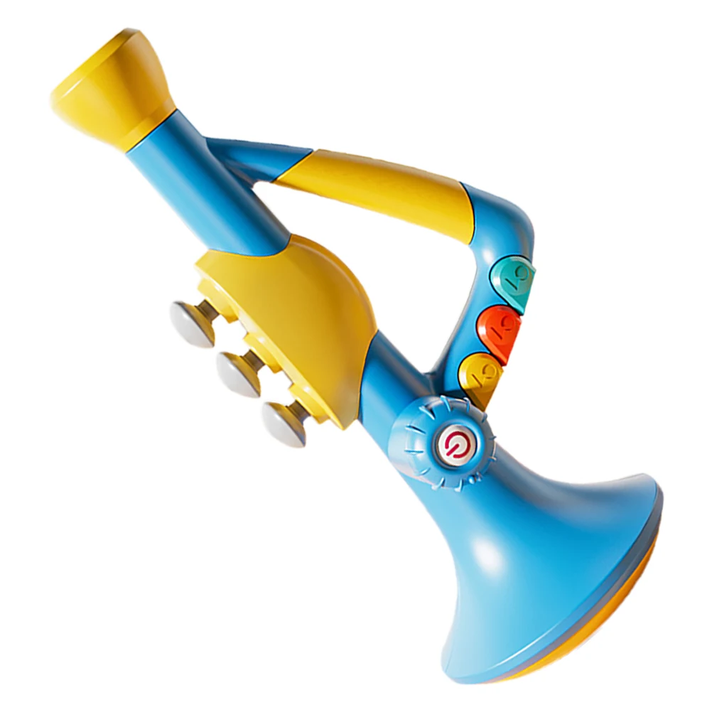 Children's Music Education Instrument Toy for Teachers Blue Baby Educational Trumpet Kids Musical Early Toys