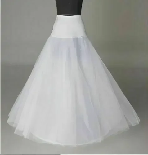 

1 Hoop 3 Layer Crinoline Gown Petticoat Underskirt Slip Wedding Bridal Dress 2024