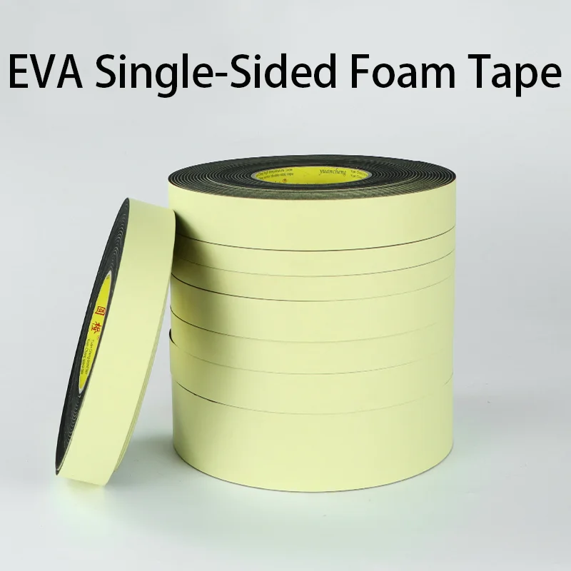 

EVA Foam Adhesive Tape Moisture Proof Shockproof Friction Protection Preservative Tape Seal Single Sided Self-adhesive Foam Tape